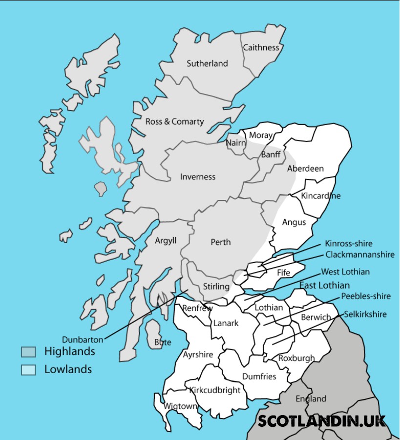 regions of scotland